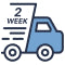 2 Weeks Delivery