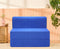 Jute Sofa Bed, Berry Blue | 3 x 6, Single Seater
