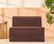 Jute Sofa Bed, Malt Brown | 3 x 6, Single Seater