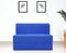 Jute Sofa Bed, Berry Blue | Single Seater, 32