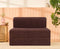 Molfino Sofa Bed, Brown | 4 x 6, Double Seater