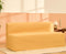 Uberlyfe Sofa Cum Bed SLIP ON COVER for 5'x6' Sofa Beds | Works in Sofa Mode | Sunshine Yellow