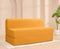 Uberlyfe 5'x6' Sofa cum Bed | Mango Yellow, Cotton