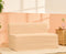 Uberlyfe Sofa Cum Bed SLIP ON COVER for 5'x6.5' Sofa Beds | Works in Sofa Mode | Blush Peach