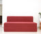 Jute Sofa Bed, Primrose Red | 6 x 6, Three Seater