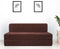 Molfino Sofa Bed, Brown | 6 x 6.5, Three Seater