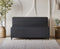 Uberlyfe 3 Seater Portland Sofa Bed (5'x6') | Integrated Frame | Jute Finish - Dark grey
