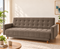 Cedar Brown 3 seater Wooden Sofa