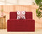 Molfino Sofa Bed, Maroon | 3 x 6, Single Seater | Red Quartet Cushions