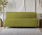 Uberlyfe 3 Seater Portland Sofa Bed (6'x6') | Integrated Frame | Jute Finish - Olive Green