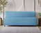 Uberlyfe 3 Seater Portland Sofa Bed (6'x6') | Integrated Frame | Jute Finish - Aqua Blue