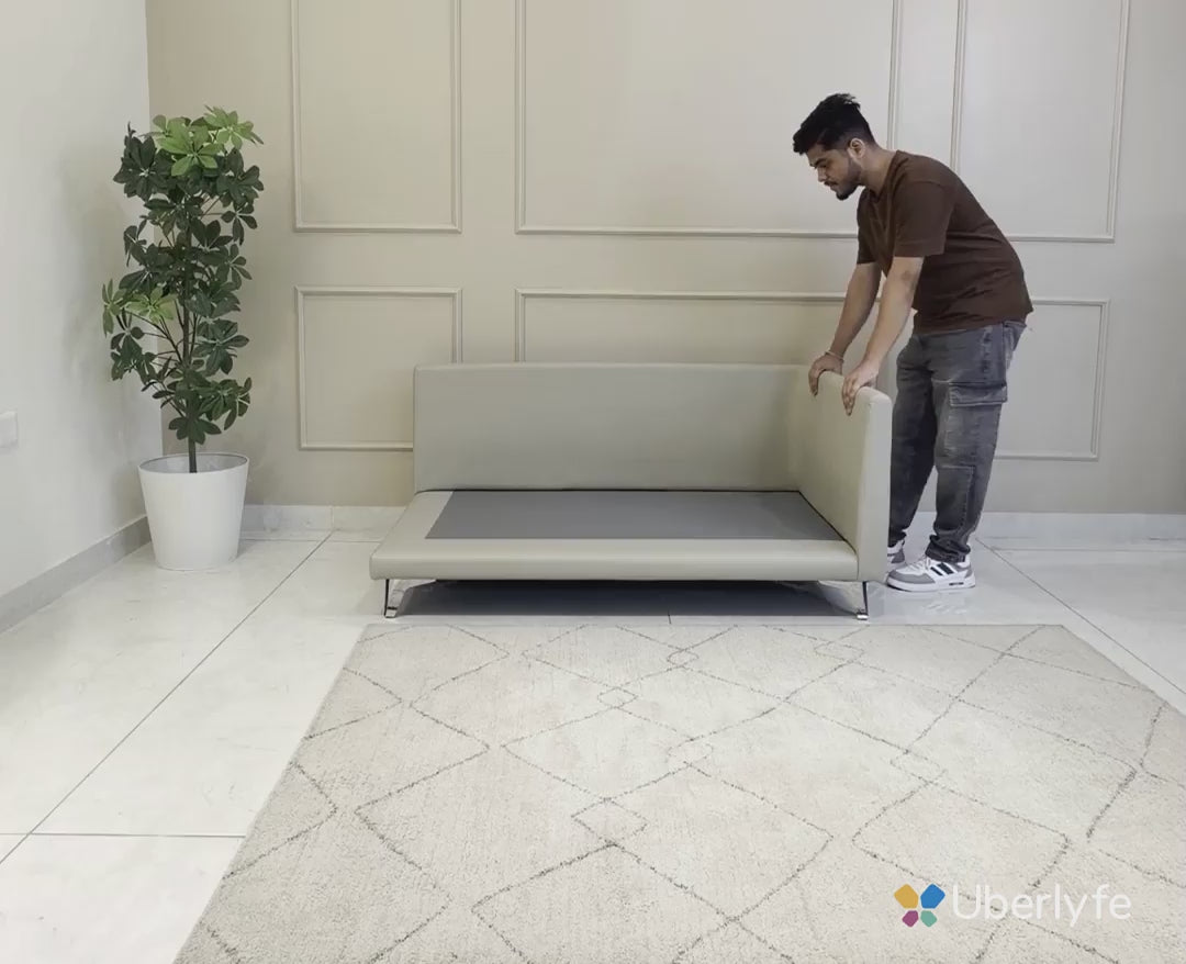 lightweight L shape sofa set up
