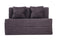 Moshi  Sofa Bed (4' x 6') - With 2 Cushions- Dark Grey Pattern
