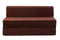 Molfino Sofa Cum Bed (6' x 6') | Chocolate Brown