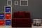 Moshi Sofa Bed (3' x 6') - With 1 Cushion | Crimson Red