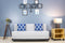 Jute Sofa Bed with Metal Frame, Silver | 5 x 6, Three Seater | Arrow Cushions